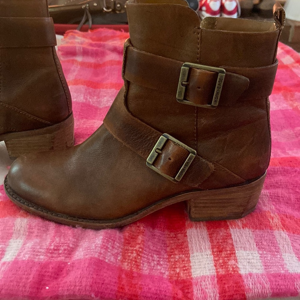 Kork Ease Leather Boots Size 8.5